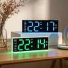 Temperature Bedside Alarm Clock with Calendar LED Night Light Clock New LED Digital Clock  Bedroom