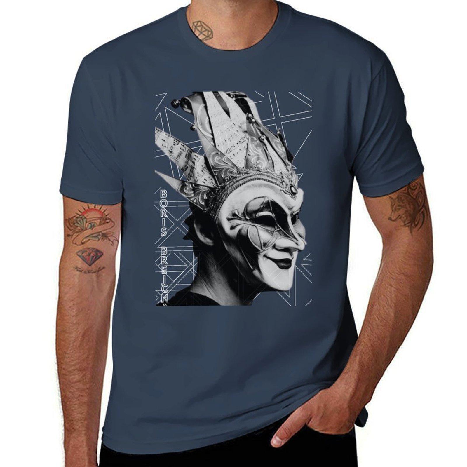 Для Томека Футболка Базовая Хлопковая Смесь с Коротким Рукавом S