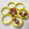 Pool Throwing Games with 12 Balls Durable EVA Floating Water Toy Ring for Kids Adults Summer Swimming Pool Toss Game Set
