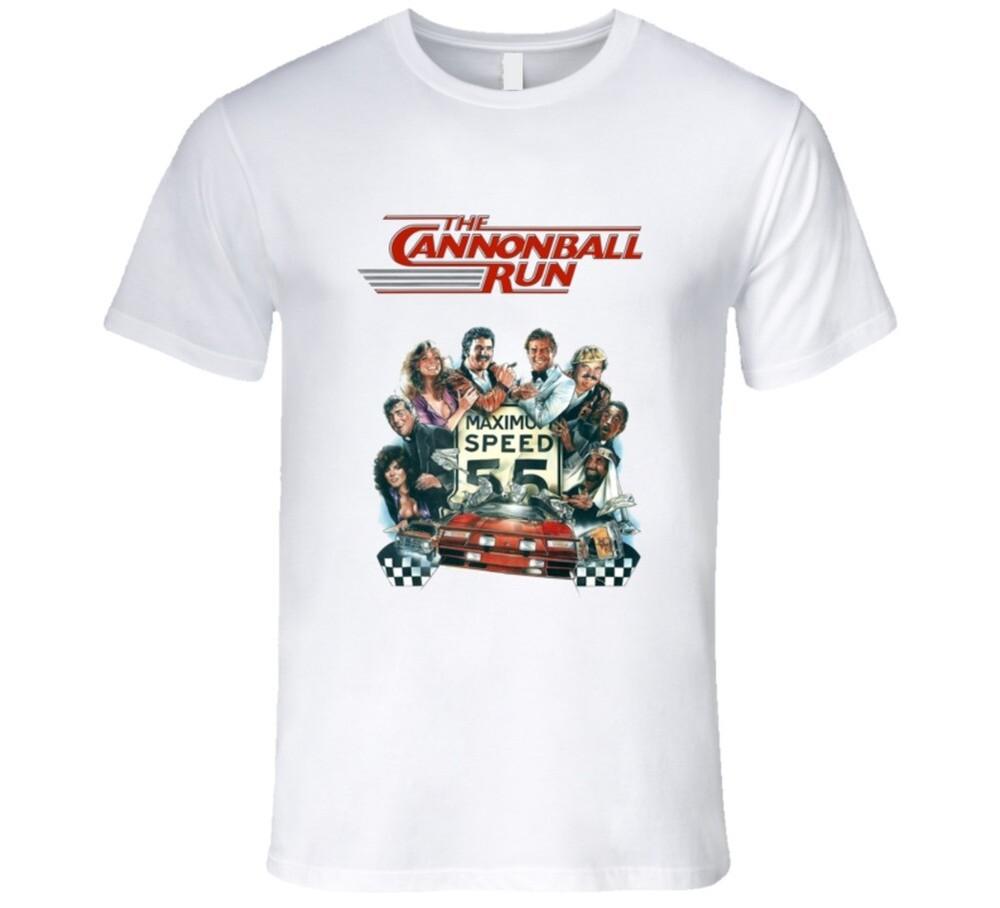 The Cannonball Run Retro Reynolds 80 s Comedy Movie T Shirt Unisex T-Shirt S