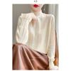 Women S Half Turtleneck Long Sleeve Pullover Top For Commute Casual Wear