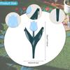 10Pcs Tulip Garden Edging Border for Outdoor Lawn And Pathway