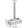 Square Shank Slot Punch Tool Hole Cutter for 86 Type Electrical Box Drill Bit for Electricians and DIY Installations