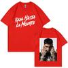 Rapper Anuel AA Real Hasta La Muerte T Shirt Men Casual Cotton T-shirts Fashion Hip Hop Vintage Oversized Tee Shirt Unisex