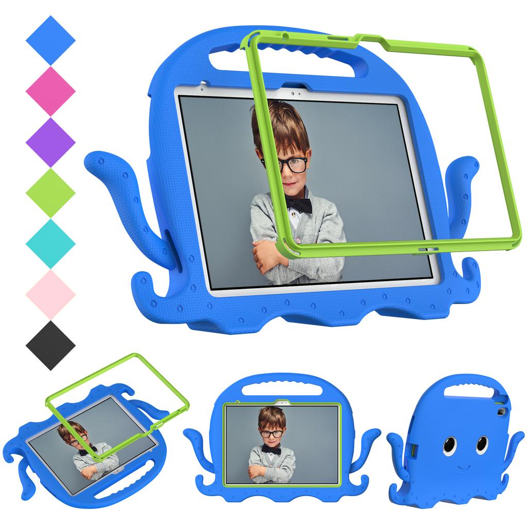 Octopuses EVA Kids Case For Samsung Galaxy A8.0 T290 T295 A9 A11 8.7in A7Lite A7 T500 T509 10.4 A8 X200 X205 10.5in Tablet Cover
