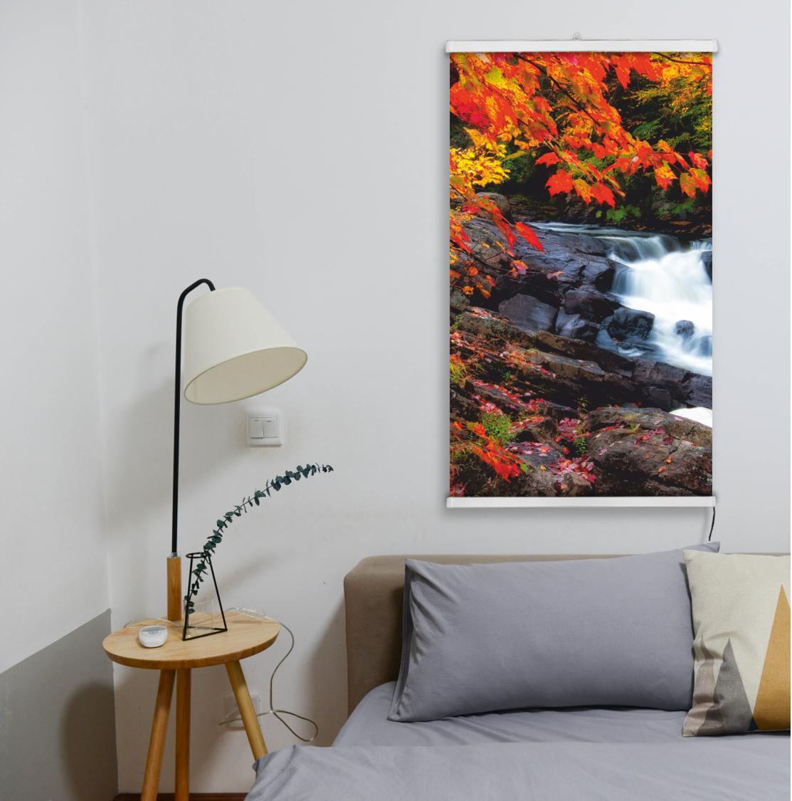 

Picture-heater Autumn waterfall on film Monocrystal 105x60 cm 300 W 105x60