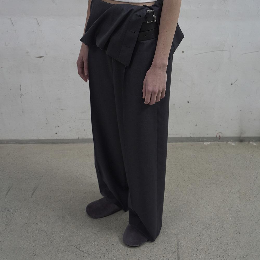 LCDC™ Foldover Volume Trousers (Grey)