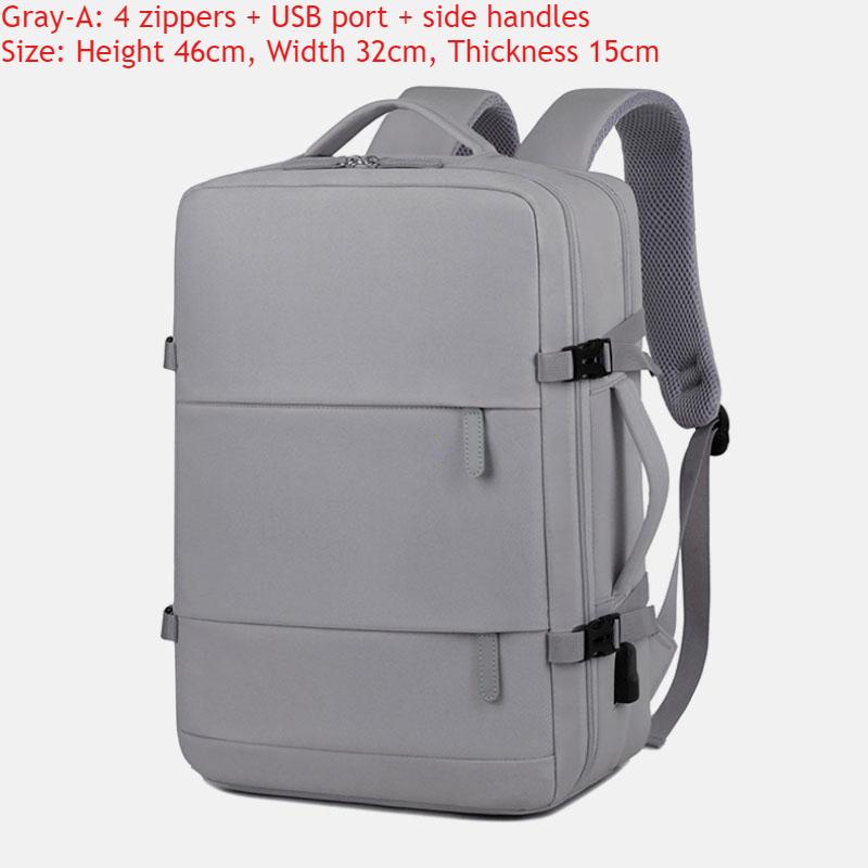 2025Men Women's Bag Large Capacity Journey Multifunction Backpack With Shoe Storage Multilayer Dry And Wet Separation Waterproof