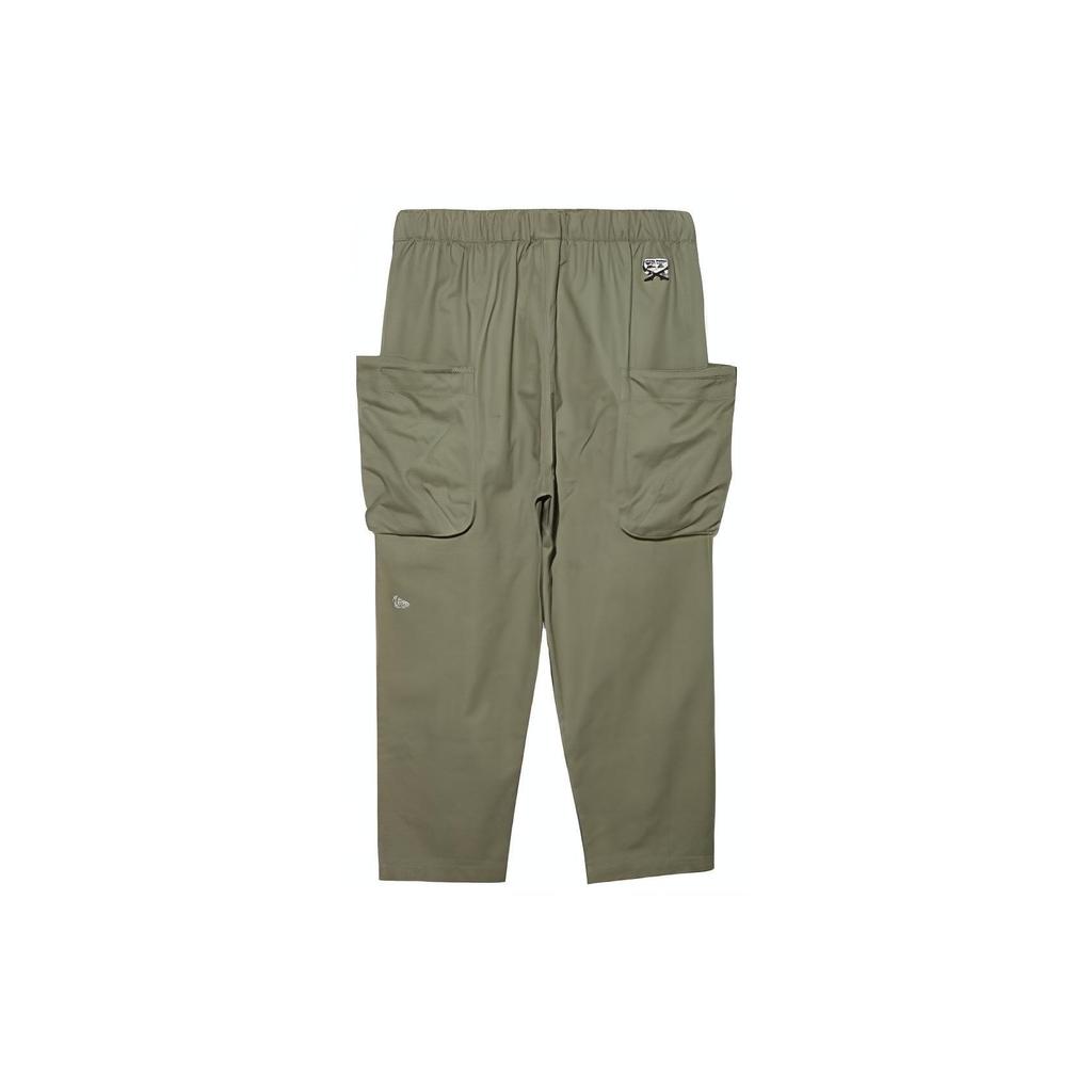 New Era Street Style Outdoor Casual Pants Unisex Pants Dark-Green 13350793