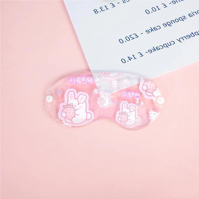 Cute Animal Cooling & Heating Eye Mask: Relieve Dark Circles & Fatigue