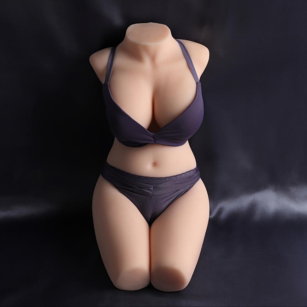 Halbkörper-Silikonpuppe realistische Brüste sexy Vagina Masturbation Flugzeugbecher Erwachsenenspielzeug