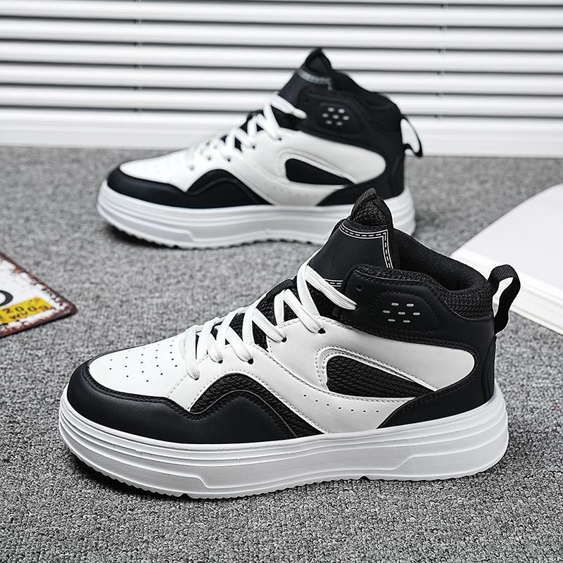 Мужские сверхлегкие высокие спортивные кроссовки большого размера для альпинизма — фото 7