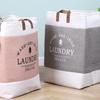 Large Capacity Dirty Clothes Basket Fabric Folding Storage Basket Laundry Basket  Laundry Room