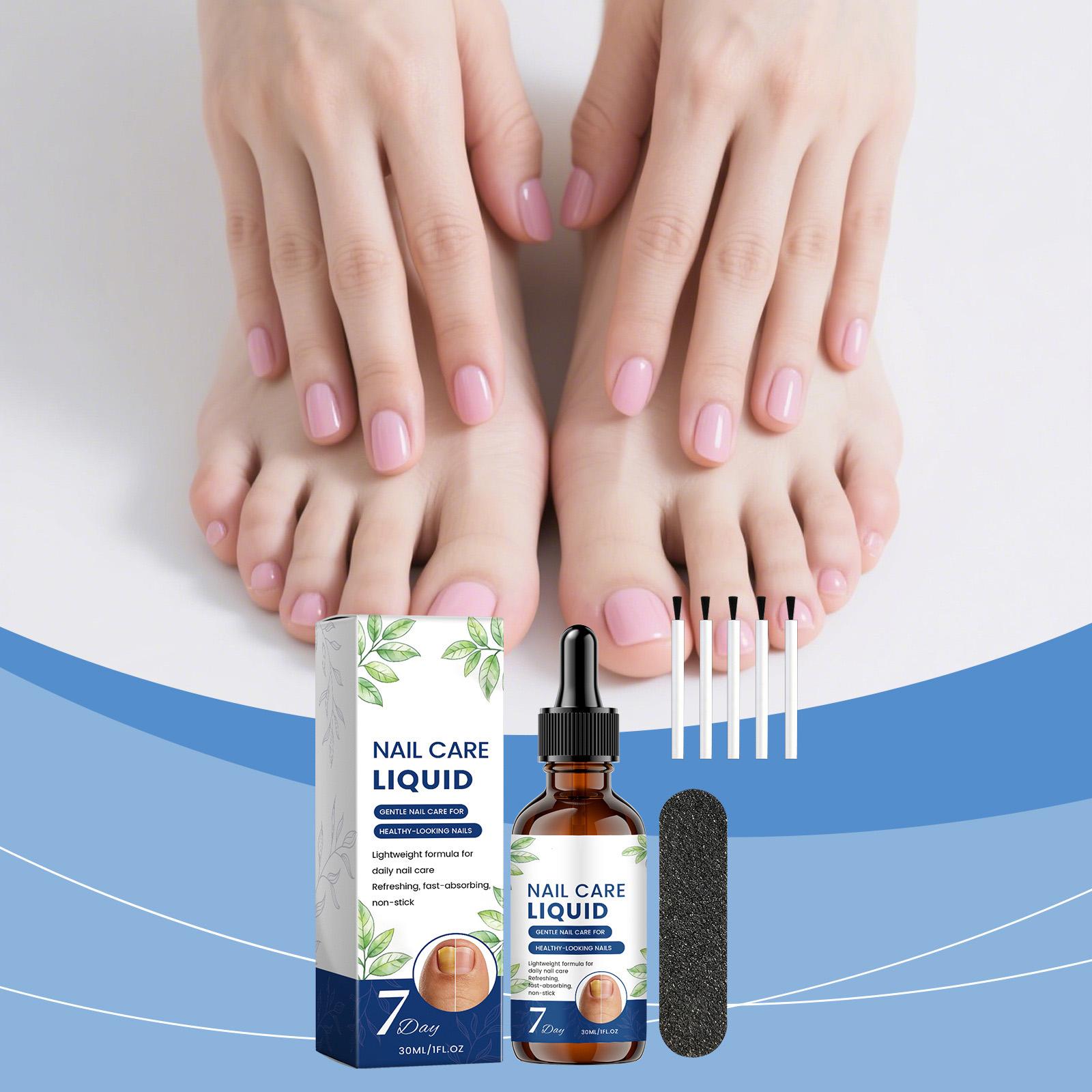 

Nail Care Liquid: Gentle Care For Hands And Feet Nails. Natural For Nails. Moisturizing Care For Nail Surfaces 30ml one size