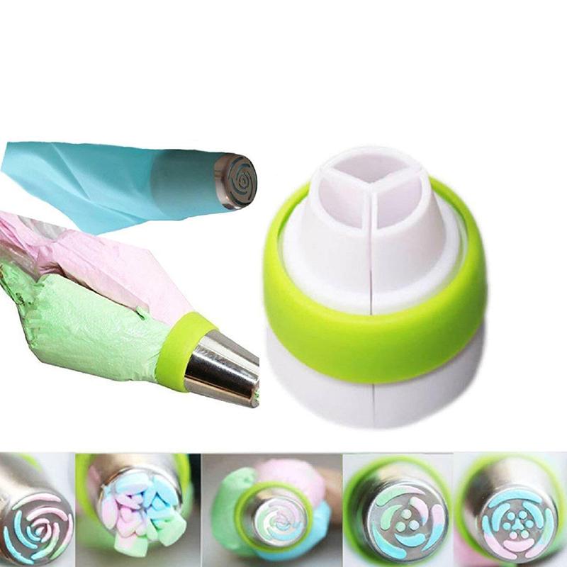 7Pcs Flower  Icing Piping Nozzles Pastry Tips Cake Decorating Baking Tool