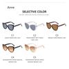Luxury Black Oversized Sunglasses Women  Designer Sexy Big Frame Square Cat Eye Sun Glasses  New Female Gradient Shades