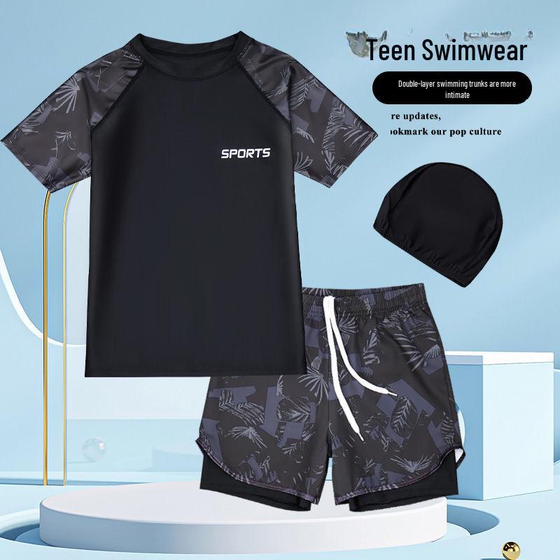 

Быстросохнущий раздельный купальник для мальчиков - для детей и подростков 150 for 60-90 Jin