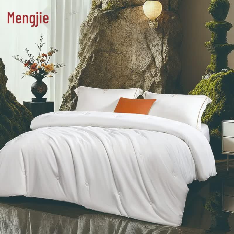 Mengjie Dream Lines Jacquard All-Season Silk Fiber Composite Quilt