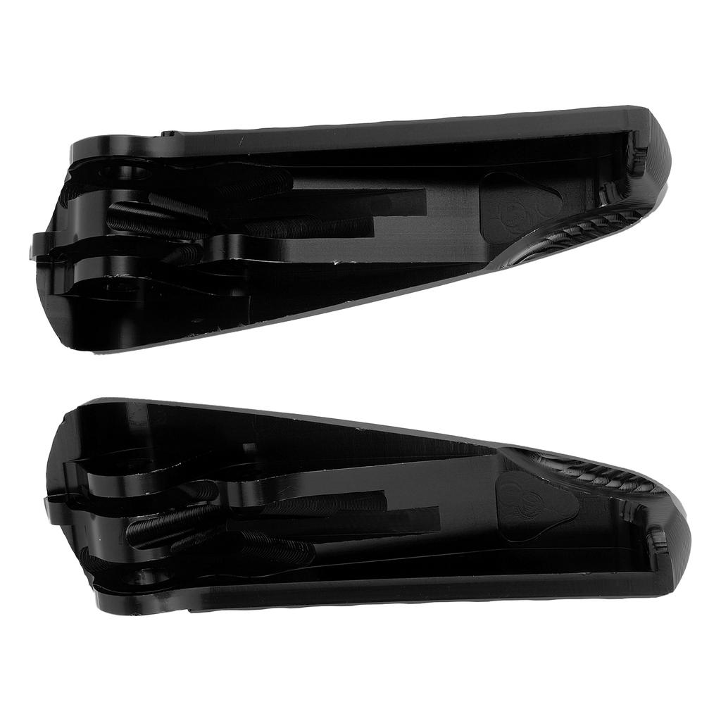 Pair Rear Foot Pegs Pedal Pad Motorcycle Folding Footrest Fit for GTCelsiusGTSCelsiusGTV