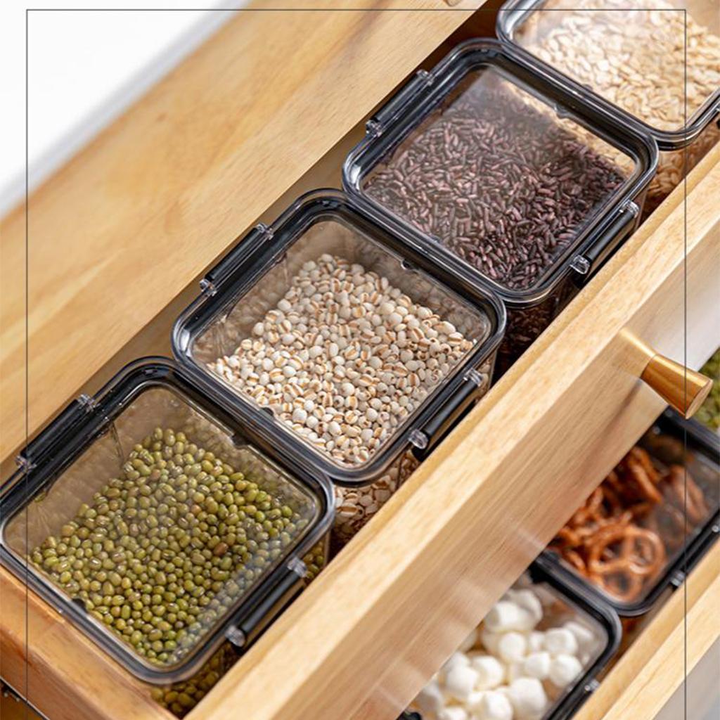 Cereal & Dry Food Storage Containers Container W/ Measurement
