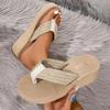 Infradito Zeppa Erba Sintetica Estive da Donna – Sandali da Spiaggia alla Moda in EVA