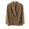 Calvin klein wool blend Skirt suit Setup 11 Brown Women Used