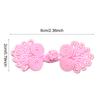 5Pcs Nylon Buttons Chinese Knot Button Chinese Handmade Cheongsam Buttons Knot Fastener Closures DIY Sewing Clothing Accessories