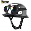 German Vintage Motorbike Helmet DOT Certification Half Helmet Retro Motorcycle Helmet Fashion Capacete De Moto Men Women