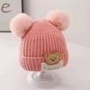 Autumn and winter children's hats cute newborn infant fetal hats boys and girls baby wool hats newborn knitted hats cartoon