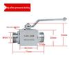 Jundingying Carbon Steel Hydraulic High-Pressure Ball Valve