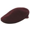 Used KANGOL Hunting Casquette Wool Beret Hat Wine Red M GY99