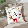 A-Alice In W-Wonderland Pillow Case Cushion Cover Soft Cute Throw Pillow Case For Car Sofa Pillowcase Polyester With Zipper