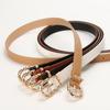 Fashion Womens Faux Leather Belt With Alloy Buckle For Casual And Office Wear
