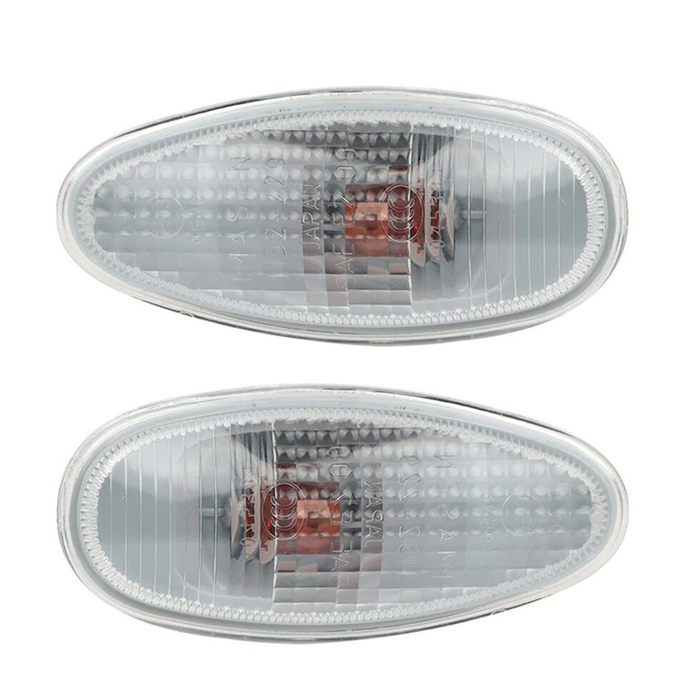 2Pcs Side Marker Lights For 03-06 Mitsubishi Evo / 02-03 Lancer