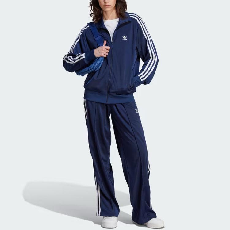 Adidas Originals Womens Firebird Loose Track Pants Dark Blue Women Streetwear IL3817