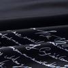 Women V Neck Letters Printing Button Long Sleeve T-Shirt Tops Blouse