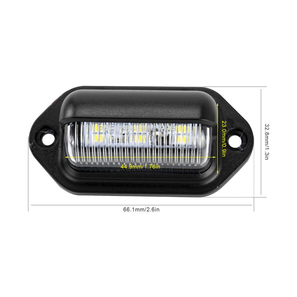 AUTO LED Exterior License Plate Tag Light Interior Courtesy Dome Roof Trunk Cargo Underhood Lamp SMD Bulb Car Truck RV Trailer