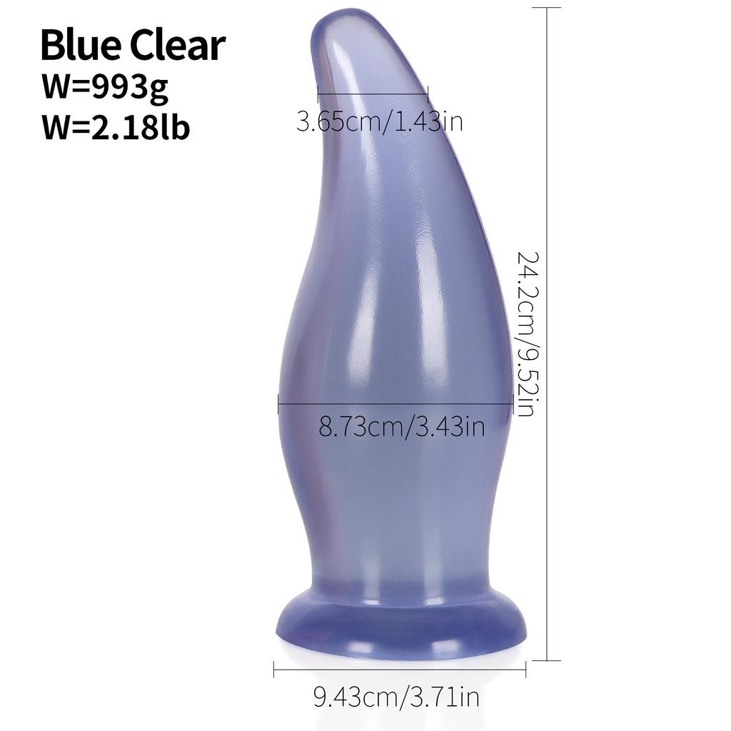 Large Heavy Butt Plug Men's and Women's Back Court Expansion Masturbation Butt Plug Thick Anal Whip Boxing SM Adult Sex Toys