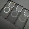 Magnetic Kevlar Carbon Fiber Phone Case for iPhone 17ProMax Business Aramid Fiber  Cover for Magsafe 17Pro Case for Apple 17