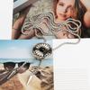 Metal Bolas Tie Necktie Vintage Bolo Tie Western Cowboy Bolas Tie Round Shape Bolo Tie Necklace Jewelry Gift for Women Man