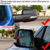 For Dodge RAM 1500 DT 2019-2024 Auto Car Left or Right Heated Clear Rear View Side Mirror Glass Lens Blind Spot Accessorie LH RH