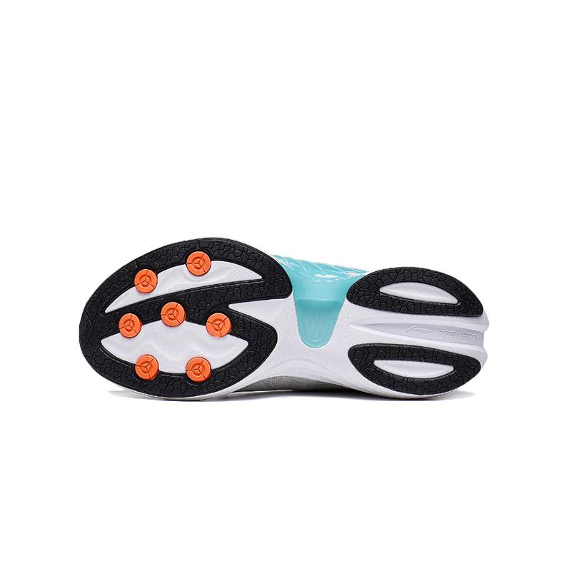 Li-Ning Cloud 2.0 Anti-Slip Shock Absorbing Durable Lightweight Low-Top Running Shoes Kids Running Shoes Antarctic-Gray YKFT058-1