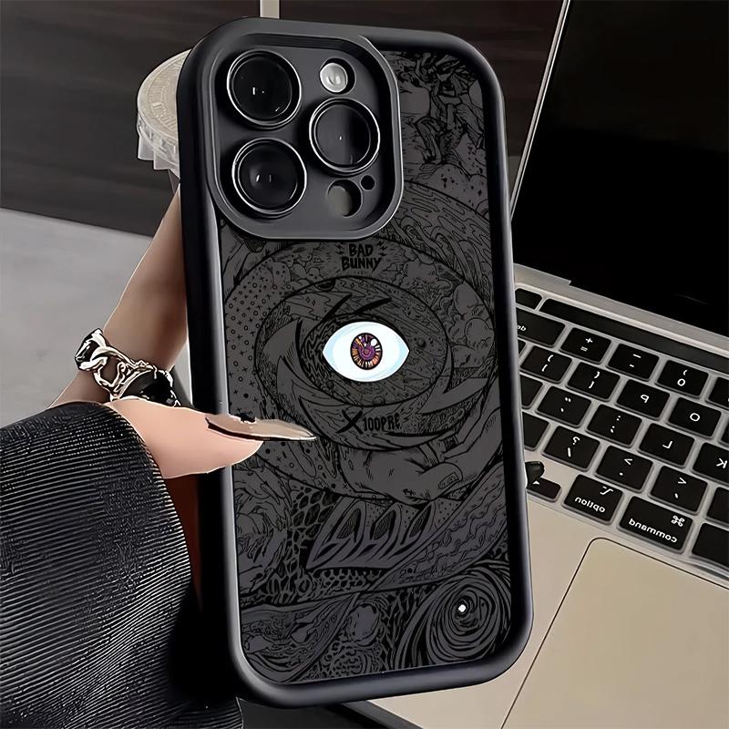 Phone Case for iPhone 17 Air 16E 15 16 Pro Max Bad Bunny X100pre Cover 14 Plus 13 12 Mini Soft Shell Silicone Fundas
