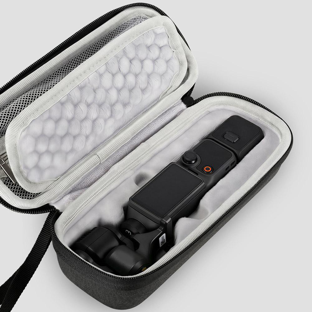 Hard Shell Storage Bag For DJI Osmo Pocket 4, Waterproof Shockproof Carrying Case With Lanyard Camera Accessoreis