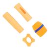 Silicone Wireless Microphone Handle Sleeve Anti Fall Mic   Cover with Windscreen Anti Slip   for KTV Home Karaoke Stagr