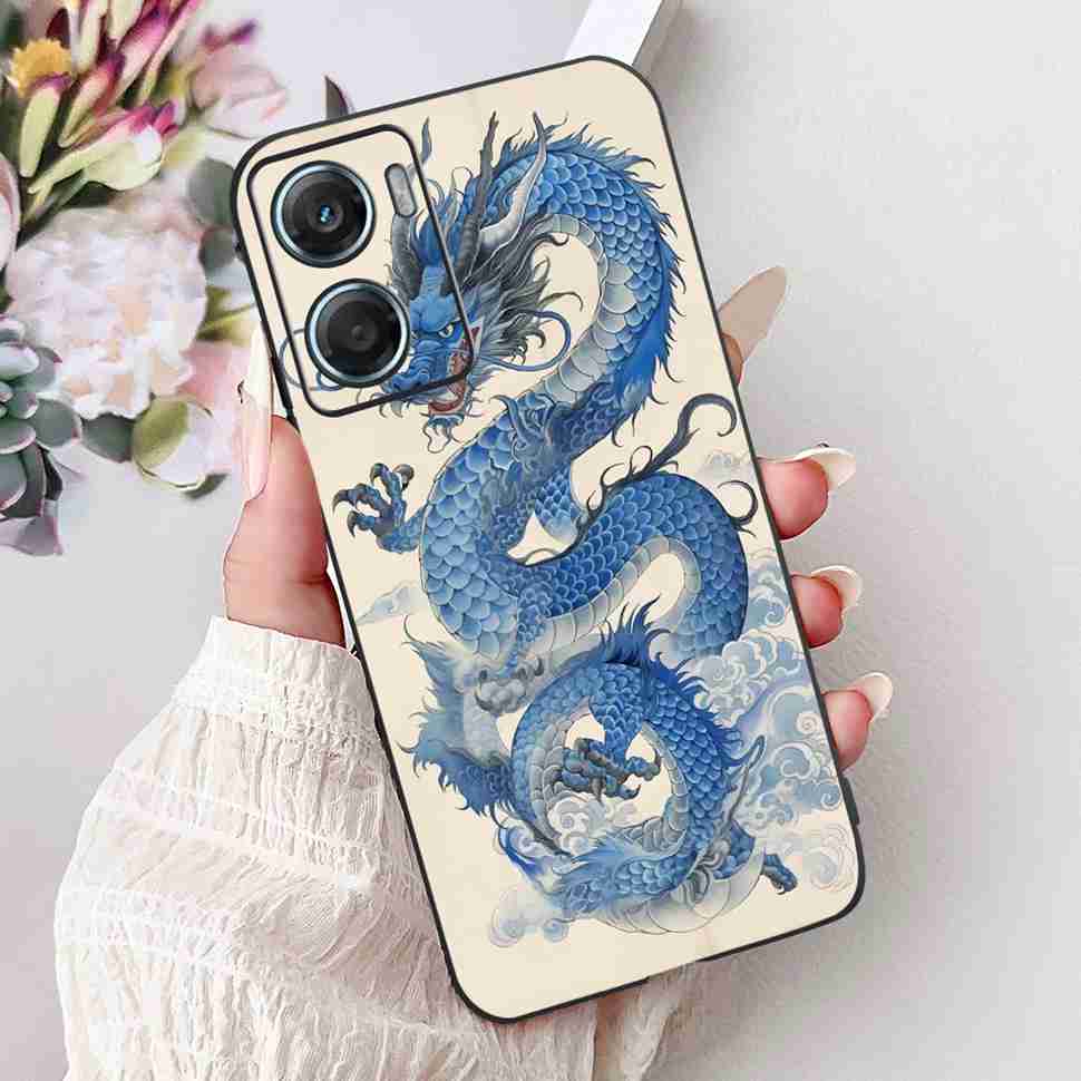 Hülle Für Motorola Moto G06 Luxus Cartoon Handy Rückseite Silikon Weiches TPU Für Moto G06 MotoG06 4G Hülle 6.88"