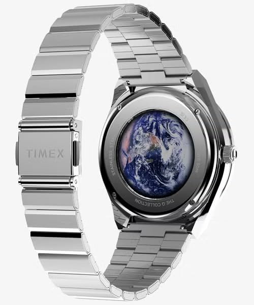 TIMEX Q TIMEX X NASA Apollo 17 Chronograph Quartz Analog Watch 50m Water Resistant TW2Y56700