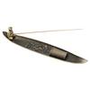 Incenses Stick Holder with Fishing Design Antique Alloy Incenses Burners Censers For Meditations And Home Decorative Use