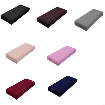 Flexible Furniture Covers For Benches Stretchy Polyester Pet Friendly Machine Washable Stool Footrest Covers