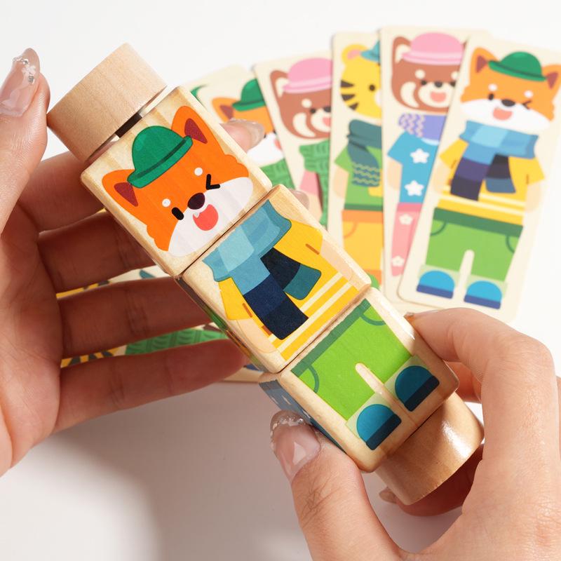 Interactive Animal Recognition Building Blocks - Early Education Toy for Children